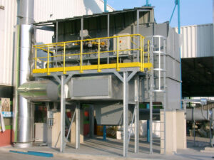 rotoconcentrador seccion de oxidacion