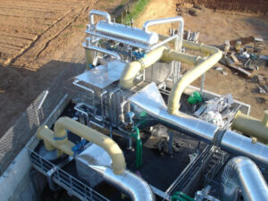 baterias recuperacion disolvente gas inerte