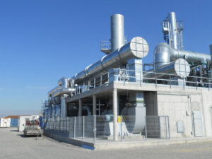 impianti recupero solvente gas inerte